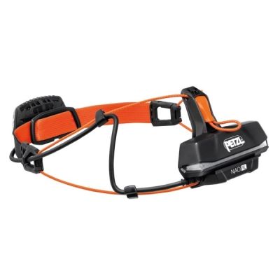 9. Petzl NAO RL LED Headlamp Black, Orange