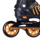 4. NILS EXTREME NA18812 A ORANGE ROLLER SKATES SIZE S (29-33)
