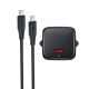 7. Acefast A118 30W GaN USB-C Wall Charger with USB-C - USB-C Cable 1.2m - Black