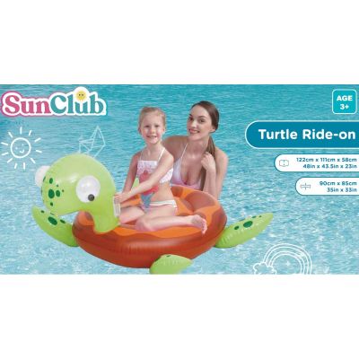 8. INFLATABLE TURTLE 122x111x58 35464
