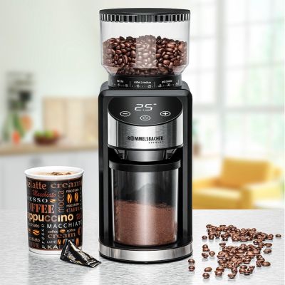 2. Rommelsbacher EKM 400 Coffee Grinder (8340434) 200W Black, Stainless Steel
