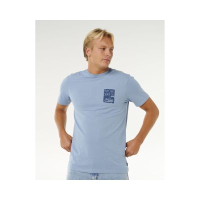 6. Men's RIP CURL Keep On Trucking Ss Tee Blue