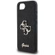 6. Guess Fixed Glitter Big 4G case for iPhone 16e - black
