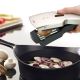 3. GEFU Tari Slicer Manual Black, White Plastic, Stainless Steel