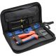 Qoltec MC4 Connector Compatible Solar Tool Kit | Crimping Tool + Wire Stripper