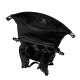 13. ASUS ROG SLASH Backpack Edition 20 Roll-Up Backpack Black Polyester, Waxed Leather (Pull Up)