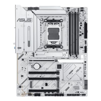 2. ASUS X870 MAX GAMING WIFI7 White Motherboard