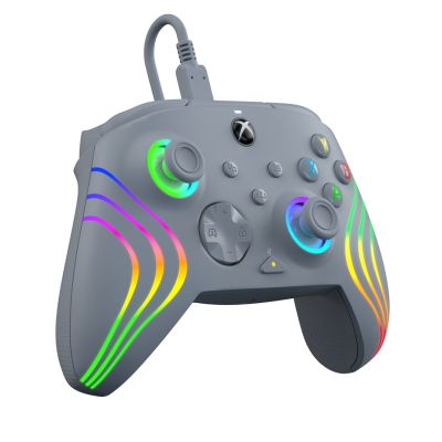 14. PDP Afterglow Wave Gray USB Gamepad Analog/Digital PC, Xbox One, Xbox Series S, Xbox Series X