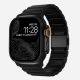 NOMAD Titanium Band - titanium bracelet for Apple Watch 46mm/49mm (black hardware) V2