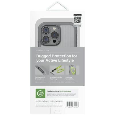6. Uniq Combat Active Magclick Charging Case for iPhone 16 Pro - Gray