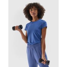 Women's quick-drying regular training T-shirt 4F 4FWAW24TFTSF1011-31S