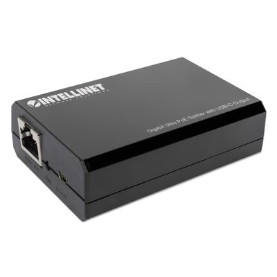 3. INTELLINET Gigabit Ultra PoE-Splitter with USB-C-Ausgang 45W