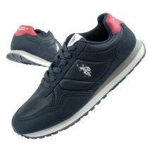 US Polo Assn sports shoes sneakers men's fashionable comfortable navy blue