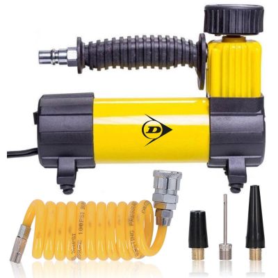 46. DUNLOP TRAVEL COMPRESSOR PUMP 12V DC 100psi