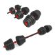 9. Barbells 2 in 1 SGP30 HMS 30 kg