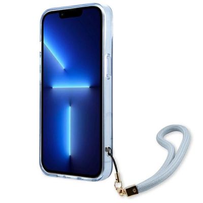 5. Guess GUHCP13SHTSGSB iPhone 13 mini 5,4 "blue / blue hardcase Translucent Stap