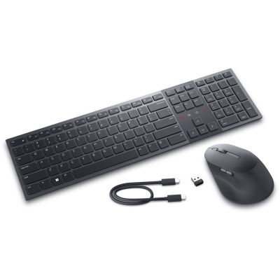 2. DELL Pro Premium Collaboration Keyboard and Mouse - KM900 - German (QWERTZ)