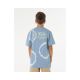 3. RIP CURL Pacific Rinse Fin Tee-Boy Blue