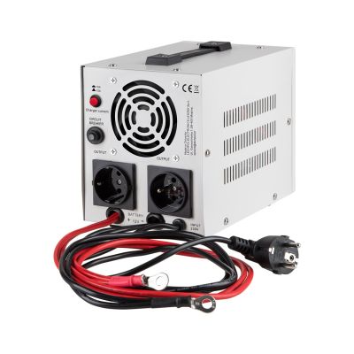 3. KEMOT PROsinus-800 emergency power supply, pure sine wave converter with charging function 12V 230V 800VA/500W