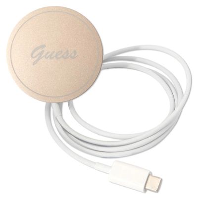 8. Set Guess GUBPP13LH4EACSW Case+ Charger iPhone 13 Pro brown/brown hard case 4G Print MagSafe