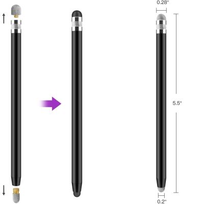 3. Tech-Protect USP100 4-TIP Touch Stylus Passive Pen - Black