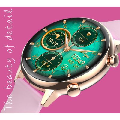 10. Women's Smartwatch RUBICON RNCF09 Rose Gold/Pink SMARUB234