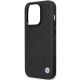 6. Case BMW BMHCP14L22RQDK iPhone 14 Pro 6.1" black/black Leather Quilted