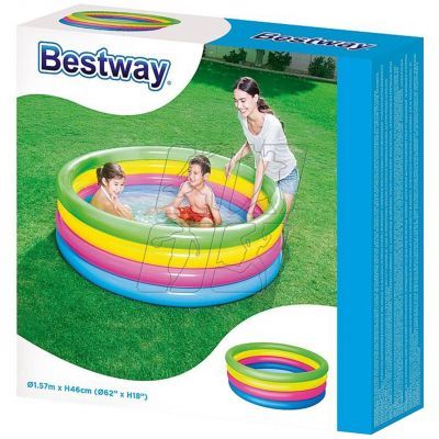 2. Inflatable pool Bestway 4 Rings 3422 51117