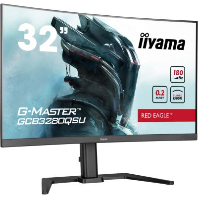 14. iiyama G-MASTER GCB3280QSU-B2 computer monitor 80 cm (31.5") 2560 x 1440 px Dual QHD LED Black