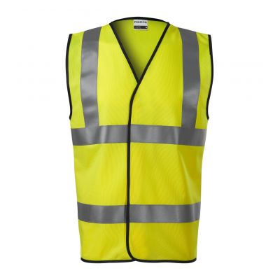 HV Bright Rimec MLI-9V397 fluorescent yellow reflective vest