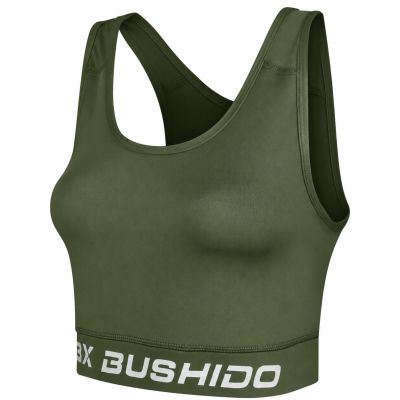 8. Women's Cropped Top ARMY GREEN COMBATWEAR | DBX Bushido