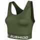 8. Women's Cropped Top ARMY GREEN COMBATWEAR | DBX Bushido