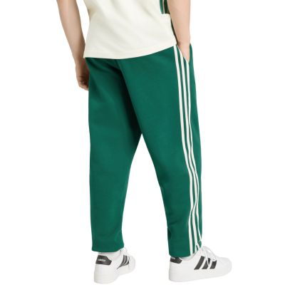 3. Men's adidas Essentials 3-Stripes Fleece Tapered Cuffed Pants Green KY4129