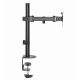 15. GEMBIRD ADJUSTABLE DESK MONITOR ARM/HOLDER 17-32, VESA 100X100MM, UP TO 9 KG
