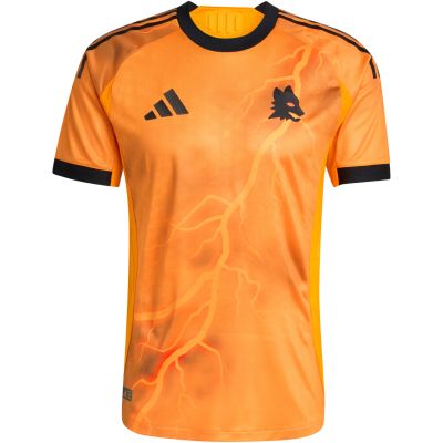2. Men's adidas AS Roma 25/26 orange jersey JP4801