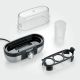 3. Severin EK 3163 3 Eggs. Black, Stainless Steel, Transparent