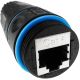 6. TECHLY ADAPTER COUPLER RJ45 F/F CAT6 F/UTP OUTDOOR