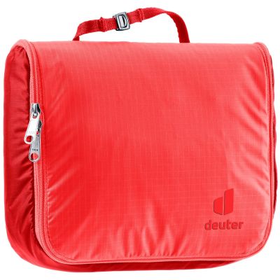 Deuter Wash Center Lite I Travel Cosmetic Bag, Poppy/Crimson