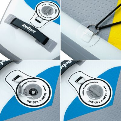 13. REBEL ACTIVE inflatable SUP board 350x81x15cm white