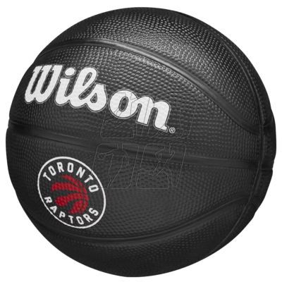 2. Wilson Team Tribute Toronto Raptors Mini Ball WZ4017608XB basketball