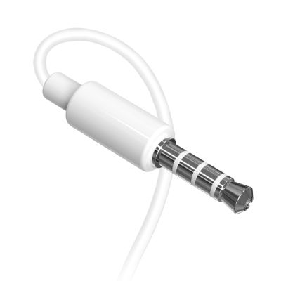 5. Dudao X10S wired in-ear headphones 3.5mm mini jack 1.15m - white