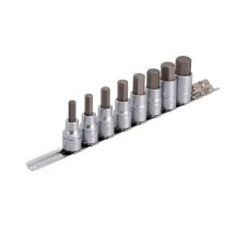UNIOR 1/2'' HEX screwdriver sockets on a rail