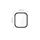 2. Tech-Protect Glass Flex+ 2-Pack Hybrid Glass for Huawei Watch Fit 5 Pro - Black
