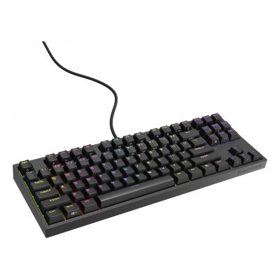 3. GENESIS THOR 404 TKL US GAMING KEYBOARD RGB BACKLIGHT MECHANICAL BLACK KAILH BOX BROWN