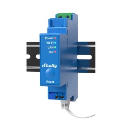 Shelly Pro 1 Power Relay Blue