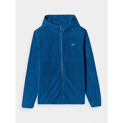 6. Men's regular fleece with hood 4F 4FWMM00TFLEM317-46S