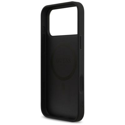 7. Guess 4G Printed Stripes MagSafe case for iPhone 17 Pro Max - black