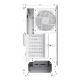 14. GameMax CLAW 460 WH Midi Tower White