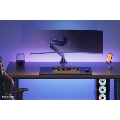 11. Desk mount for Neomounts NM-D775BLACKPLUS 10-49" monitor - gas spring - Topfix - 180° limiter