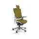 Wau 2 BL411 office chair, olive/white fabric